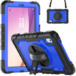 Stativfodral för surfplatta till Lenovo Tab M9 TB-310FU / K9 9" TB310 2023 Handrem Silikon + PC Surfplatta med axelrem PET-skärmfilm