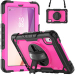 Stativfodral för surfplatta till Lenovo Tab M9 TB-310FU / K9 9" TB310 2023 Handrem Silikon + PC Surfplatta med axelrem PET-skärmfilm