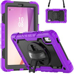 Stativfodral för surfplatta till Lenovo Tab M9 TB-310FU / K9 9" TB310 2023 Handrem Silikon + PC Surfplatta med axelrem PET-skärmfilm