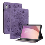 Lenovo Tab M9 TB-310FU Stativ Kortplatser Surfplatta Fodral Präglat PU-läder Skyddande Fodral