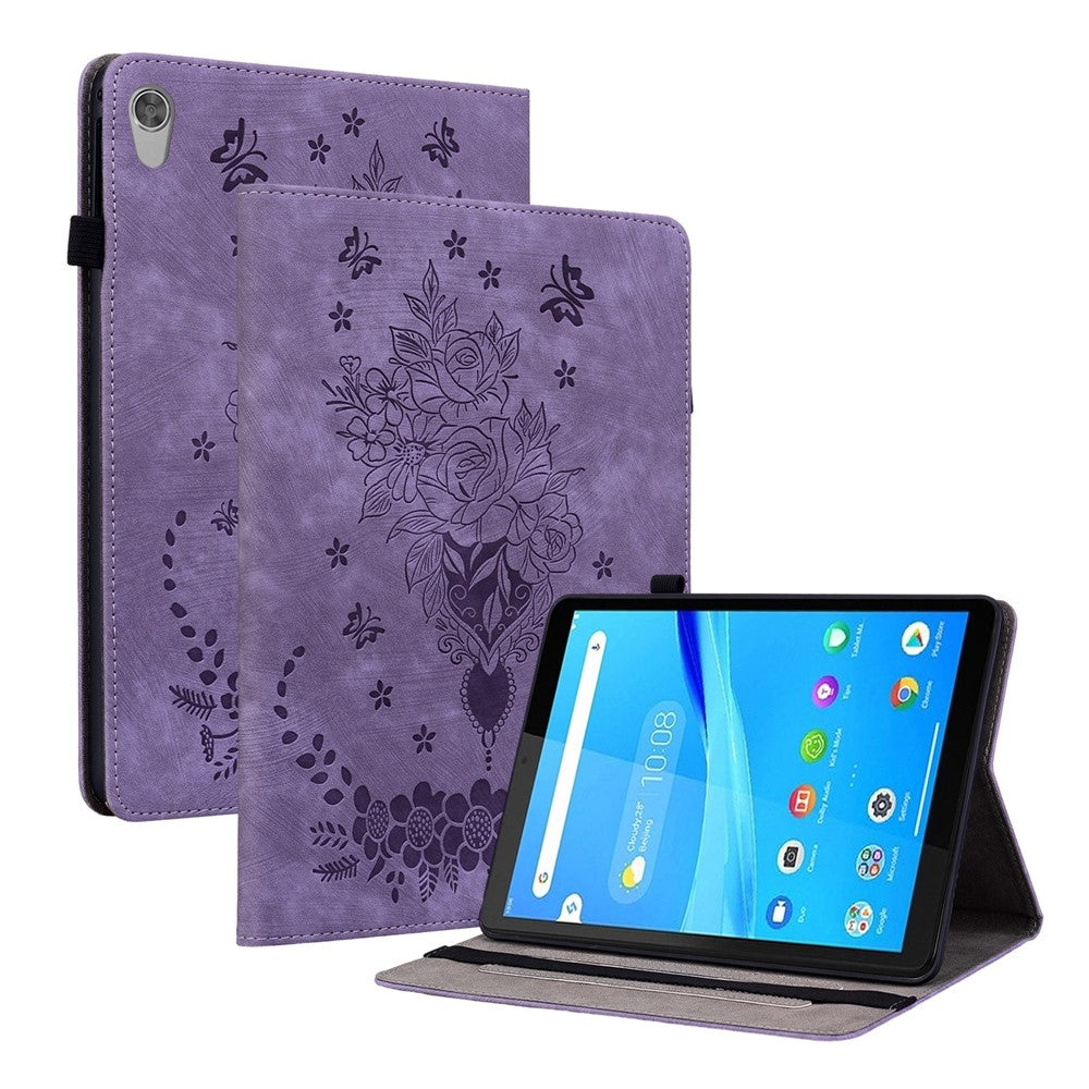 For Lenovo Tab M8 (HD) TB-8505F 8505X 8.0" Imprinted PU Leather Case Stand Tablet Cover
