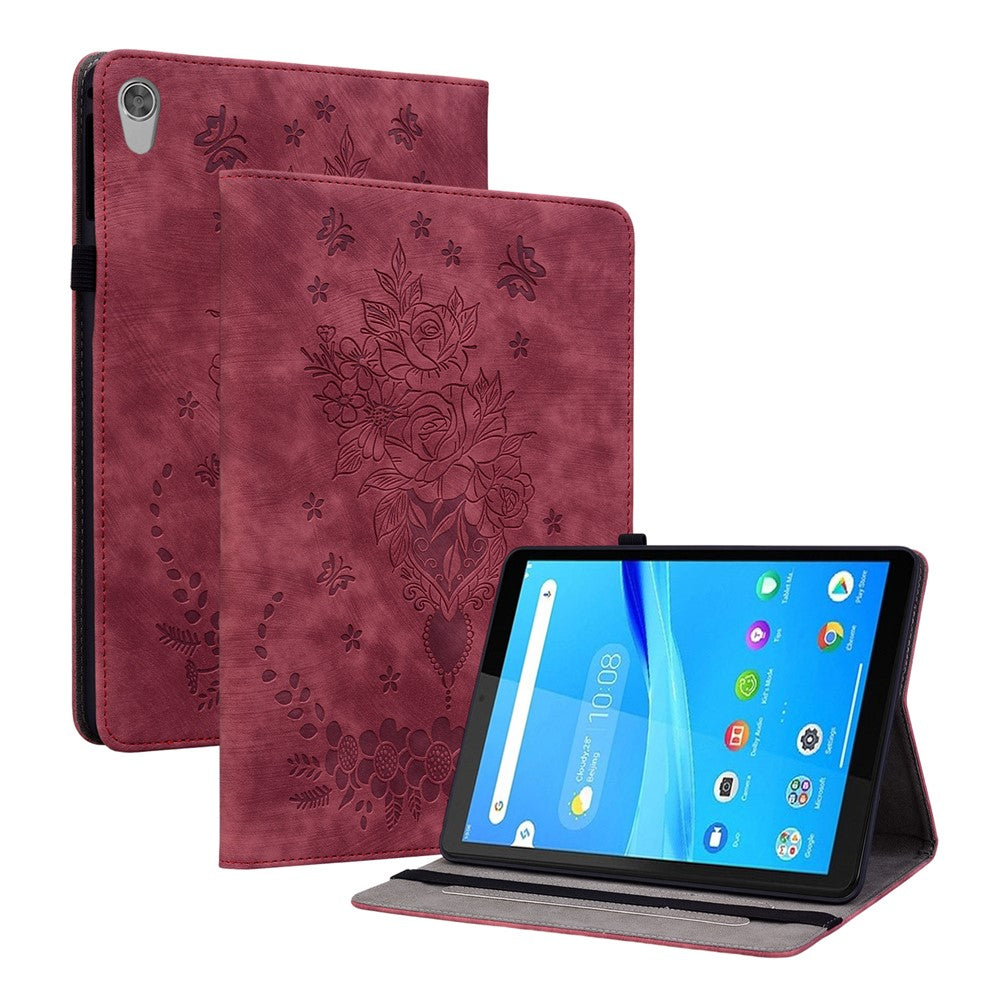 For Lenovo Tab M8 (HD) TB-8505F 8505X 8.0" Imprinted PU Leather Case Stand Tablet Cover