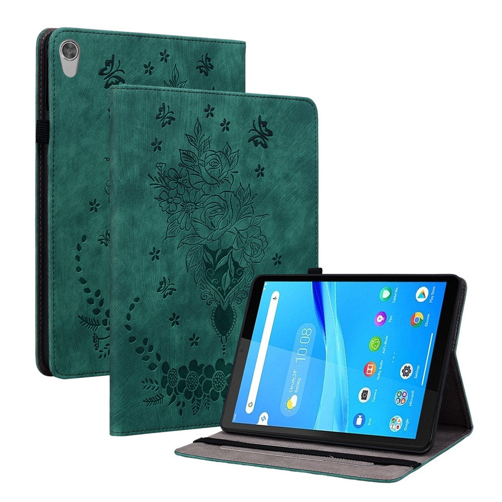 For Lenovo Tab M8 (HD) TB-8505F 8505X 8.0" Imprinted PU Leather Case Stand Tablet Cover