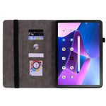 For Lenovo Tab M10 Plus (3rd Gen) / Xiaoxin Pad 2022 10.6 inch PU Leather Case Imprinted Design Stand Tablet Cover