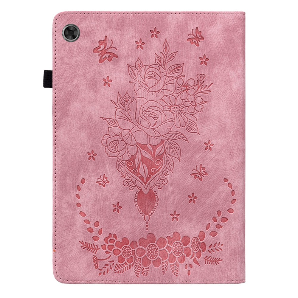For Lenovo Tab M10 Plus (3rd Gen) / Xiaoxin Pad 2022 10.6 inch PU Leather Case Imprinted Design Stand Tablet Cover