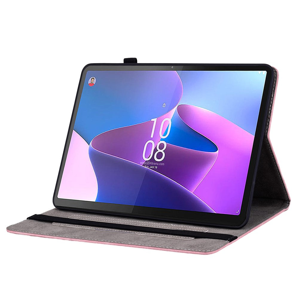 PU Leather Case for Lenovo Tab P11 Pro Gen 2 11.2" Folio Flip Imprinted Tablet Stand Cover