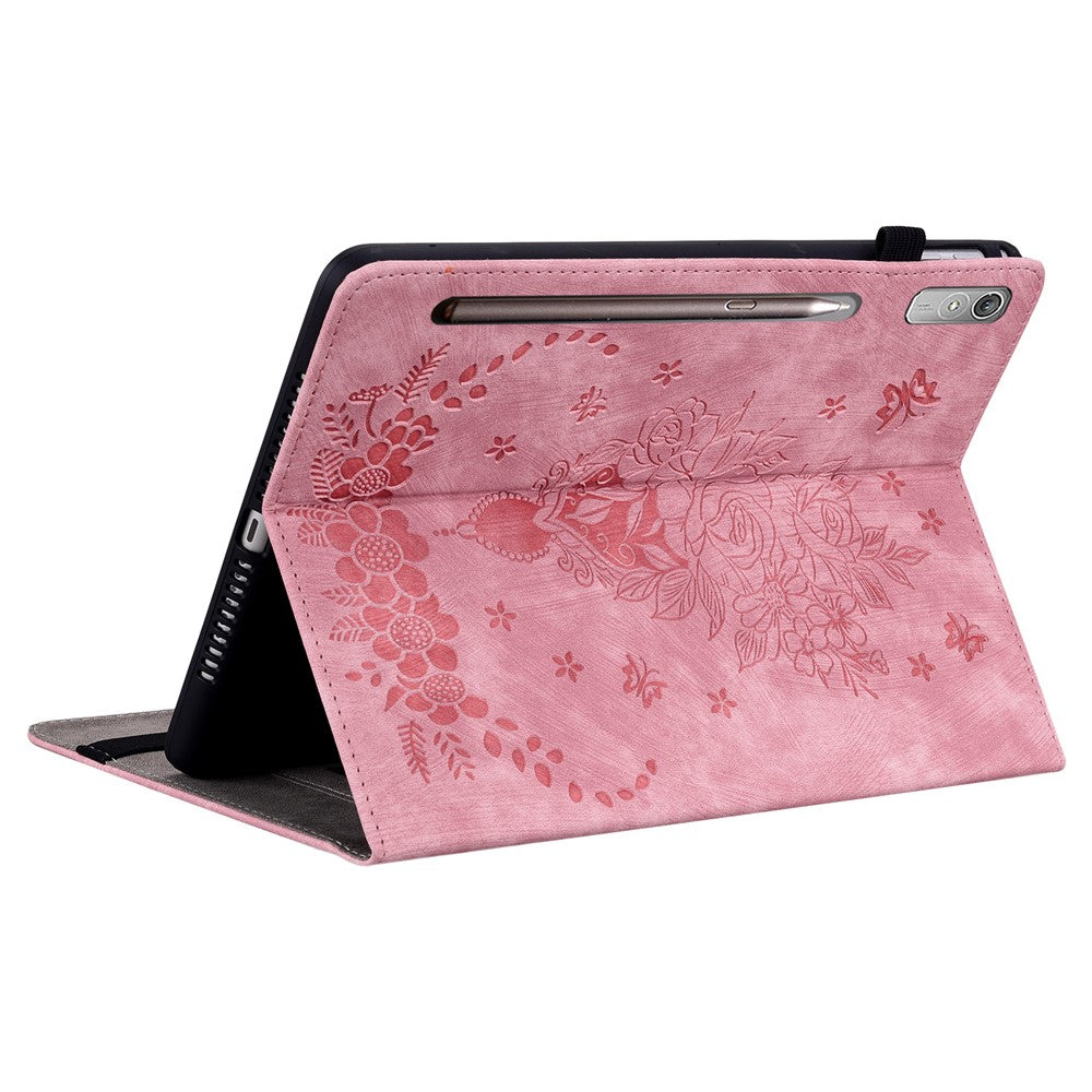 PU Leather Case for Lenovo Tab P11 Pro Gen 2 11.2" Folio Flip Imprinted Tablet Stand Cover