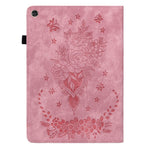For Huawei Enjoy Tablet 2 / MatePad T 10S / T 10 9.7 inch Imprinted Design Stand Tablet PU Leather Case Cover