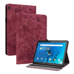 For Lenovo Tab M10 TB-X605L / TB-X605F / Tab M10 HD TB-X505F / TB-X505L Imprinted Stand Cover PU Leather Case