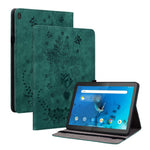 For Lenovo Tab M10 TB-X605L / TB-X605F / Tab M10 HD TB-X505F / TB-X505L Imprinted Stand Cover PU Leather Case