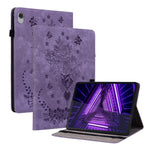 For Lenovo M10 Plus 10.3" TB-X606F / TB-X606X Shockproof Shell Imprinted Stand Cover PU Leather Case