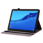 Protective Case for Huawei MediaPad M5 lite 10.1 / MediaPad C5 10 Imprinted Stand PU Leather Cover