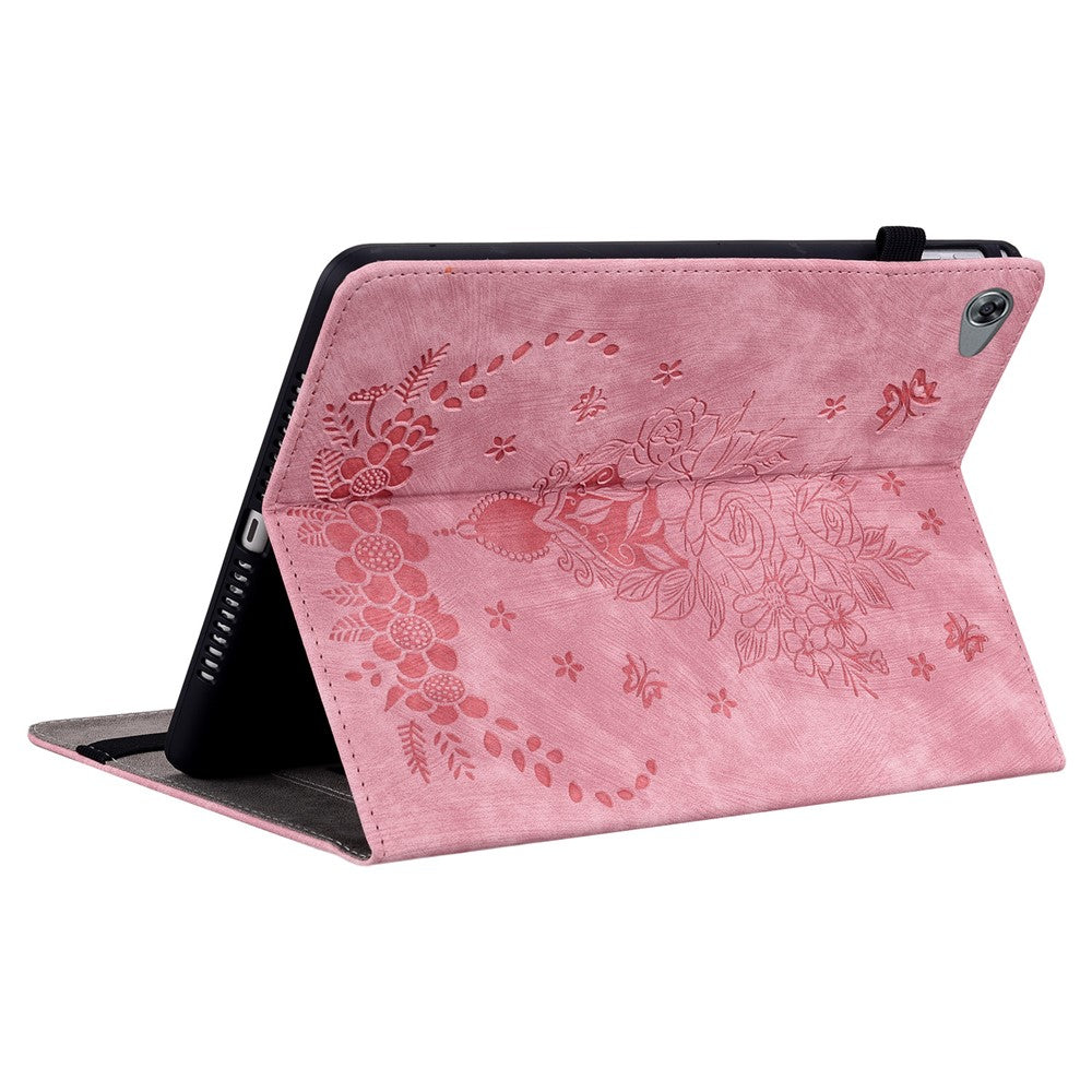Protective Case for Huawei MediaPad M5 lite 10.1 / MediaPad C5 10 Imprinted Stand PU Leather Cover