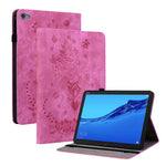 Protective Case for Huawei MediaPad M5 lite 10.1 / MediaPad C5 10 Imprinted Stand PU Leather Cover