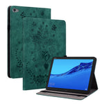 Protective Case for Huawei MediaPad M5 lite 10.1 / MediaPad C5 10 Imprinted Stand PU Leather Cover