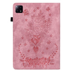 For Xiaomi Pad 6 / Pad 6 Pro Stand Card Slots Tablet Case Imprinted PU Leather Tablet Cover