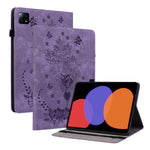 For Xiaomi Pad 6 / Pad 6 Pro Stand Card Slots Tablet Case Imprinted PU Leather Tablet Cover