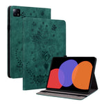 For Xiaomi Pad 6 / Pad 6 Pro Stand Card Slots Tablet Case Imprinted PU Leather Tablet Cover
