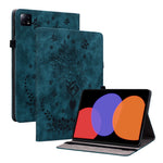 For Xiaomi Pad 6 / Pad 6 Pro Stand Card Slots Tablet Case Imprinted PU Leather Tablet Cover