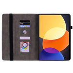 Adjustable Stand Tablet Cover for Xiaomi Redmi Pad , Card Holder Imprinted PU Leather Tablet Case