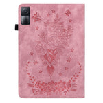 Adjustable Stand Tablet Cover for Xiaomi Redmi Pad , Card Holder Imprinted PU Leather Tablet Case