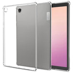Lenovo Tab M8 (4:e generationen) 2024 TB-301XU / M8 (4:e generationen) 2023 TB-300FU Transparent surfplatteskal Förstärkta hörn Fallskyddande surfplatta i TPU-fodral