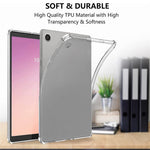 Lenovo Tab M8 (4:e generationen) 2024 TB-301XU / M8 (4:e generationen) 2023 TB-300FU Transparent surfplatteskal Förstärkta hörn Fallskyddande surfplatta i TPU-fodral