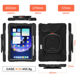 Xiaomi Pad 6 PC+ Silikon Surfplatta Fodral Roterande Stödskydd