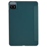 For Xiaomi Pad 6 / Pad 6 Pro Tri-fold Stand Tablet Case PU Leather Honeycomb Texture Auto Wake / Sleep Smart Cover