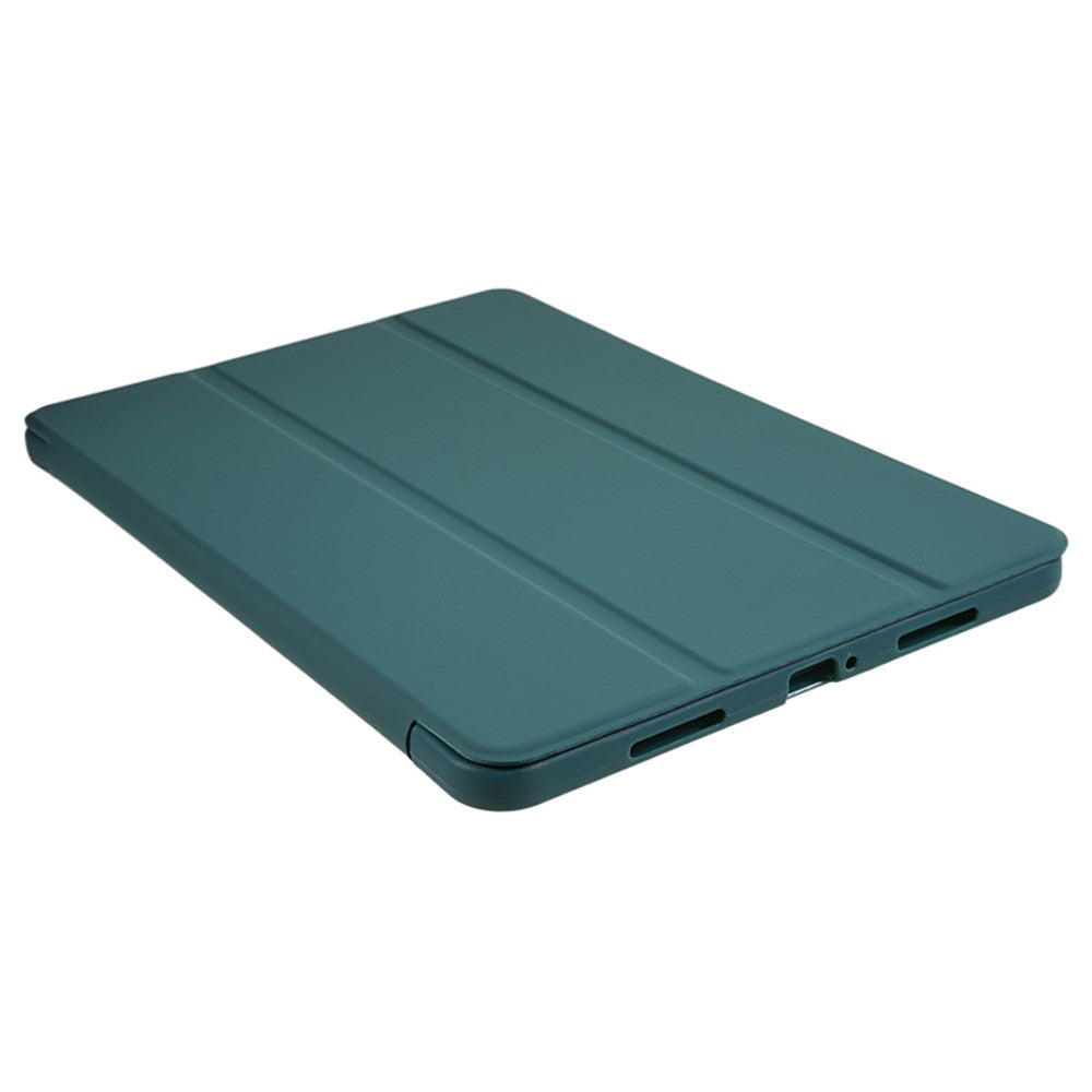 For Xiaomi Pad 6 / Pad 6 Pro Tri-fold Stand Tablet Case PU Leather Honeycomb Texture Auto Wake / Sleep Smart Cover