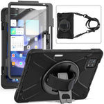For Xiaomi Pad 6 / Pad 6 Pro Tablet Case PC+Silicone Kickstand Rugged Protective Cover with Hand Strap / Shoulder Strap