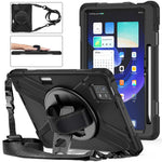 For Xiaomi Pad 6 / Pad 6 Pro Tablet Case PC+Silicone Kickstand Rugged Protective Cover with Hand Strap / Shoulder Strap