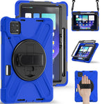 For Xiaomi Pad 6 / Pad 6 Pro Tablet Case PC+Silicone Kickstand Rugged Protective Cover with Hand Strap / Shoulder Strap