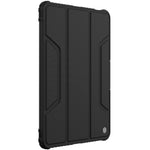NILLKIN Bumper Leather Case Pro for Xiaomi Pad 6 / Pad 6 Pro Slide Camera Cover PU Leather Trifold Stand Tablet Case with Auto Wake / Sleep