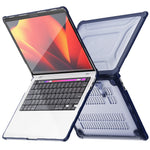 Til MacBook Pro 13 tommer (2018) / (2020) / (2022) (A2338 M1 / M2 A2289 A2251 A2159 A1989 A1706 A1708) PC+TPU Laptopcover