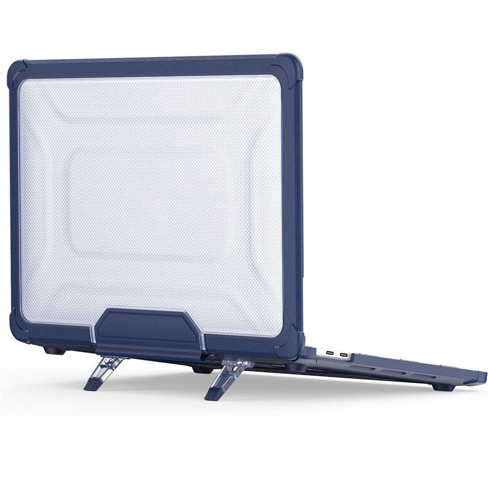 Til MacBook Pro 13 tommer (2018) / (2020) / (2022) (A2338 M1 / M2 A2289 A2251 A2159 A1989 A1706 A1708) PC+TPU Laptopcover