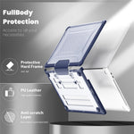Til MacBook Pro 13 tommer (2018) / (2020) / (2022) (A2338 M1 / M2 A2289 A2251 A2159 A1989 A1706 A1708) PC+TPU Laptopcover