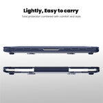Til MacBook Pro 13 tommer (2018) / (2020) / (2022) (A2338 M1 / M2 A2289 A2251 A2159 A1989 A1706 A1708) PC+TPU Laptopcover