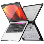 Til MacBook Pro 13 tommer (2018) / (2020) / (2022) (A2338 M1 / M2 A2289 A2251 A2159 A1989 A1706 A1708) PC+TPU Laptopcover