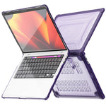 Til MacBook Pro 13 tommer (2018) / (2020) / (2022) (A2338 M1 / M2 A2289 A2251 A2159 A1989 A1706 A1708) PC+TPU Laptopcover