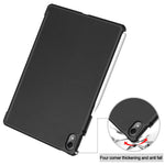 Tablet Case for Huawei MatePad Air 11.5 inch (2023) Tri-fold Stand Auto Sleep  /  Wake PU Leather Full Protective Cover