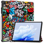 For Huawei MatePad Air 11.5 inch (2023) Auto Wake / Sleep Trifold Stand Tablet Case PU Leather Pattern Printed Cover