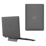 For MacBook Air 13 inch (2018) A1932 / (2020) / (2021) A2179 A2337 Laptop PC Protective Case Heat Dissipation Kickstand Cover
