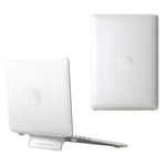 For MacBook Air 13 inch (2018) A1932 / (2020) / (2021) A2179 A2337 Laptop PC Protective Case Heat Dissipation Kickstand Cover