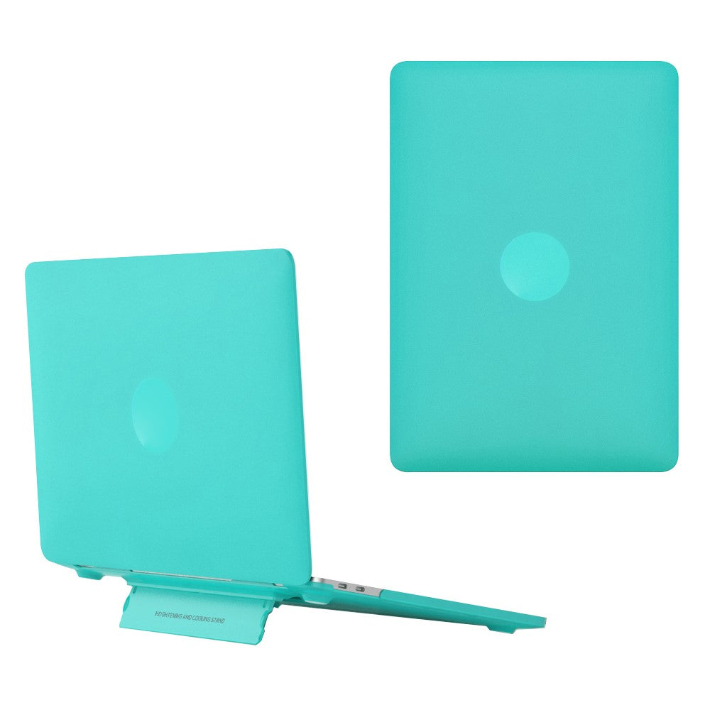 For MacBook Air 13 inch (2018) A1932 / (2020) / (2021) A2179 A2337 Laptop PC Protective Case Heat Dissipation Kickstand Cover