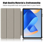 For Huawei MatePad 11 (2023) Tri-fold Stand Tablet Case PU Leather Tablet Cover with Auto Wake / Sleep