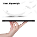 For Huawei MatePad 11 (2023) Tri-fold Stand Tablet Case PU Leather Tablet Cover with Auto Wake / Sleep