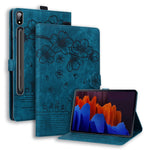 Kortholder Tabletcover til Samsung Galaxy Tab S9+ / S8+ / S7+ / S7 FE T970 T976B PU Læder Stand Tabletcover