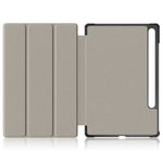 For Samsung Galaxy Tab S9 11-Inch SM-X710, SM-X716B, SM-X718U Pattern Printing Leather Tablet Case Trifold Stand Smart Cover
