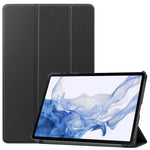 For Samsung Galaxy Tab S10 FE / S9 FE / S9 Tri-Fold Stand Folio Case PU Leather Auto Wake / Sleep Tablet Cover